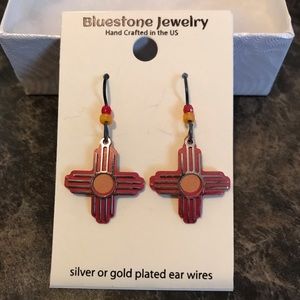 Zia symbol earrings